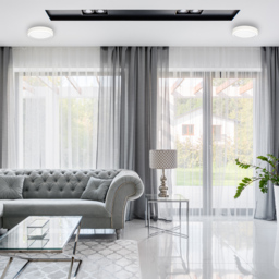Milagro Gea White LED Ceiling Lamp 230V - Size: 39 x 39 x 7cm - Wilko - thumbnail 4