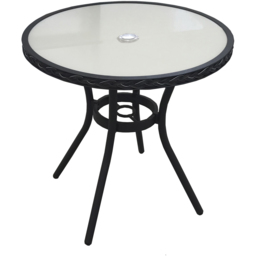 Malay Deluxe Outdoor Essentials Padstow Bistro Table - Grey - Wilko - thumbnail 4