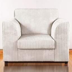 Luxor Single Seater Cream Jumbo Cord Armchair - Wilko - thumbnail 1