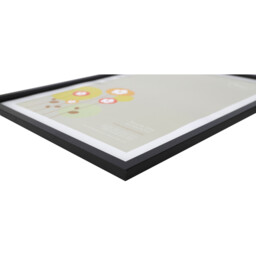 Ridged Photo Frame - Black/A3 - The Port. Co Gallery - Wilko - thumbnail 4