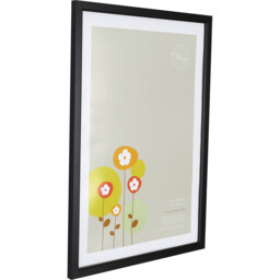Ridged Photo Frame - Black/A3 - The Port. Co Gallery - Wilko - thumbnail 3