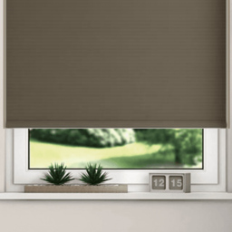 New EdgeBlinds Thermal Blackout Roller Blinds Chocolate 90cm - Size: W 90cm x D 165cm - Brown - New Edge Blinds - Wilko - thumbnail 4