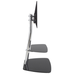 AVF Iseo Black Glass Pedestal TV Unit - Size: 56.9 x 60 x 121cm - Wilko - thumbnail 7