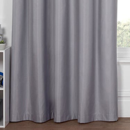 Grey Kids Blackout Eyelet Curtains 168cm - Size: W 168 x D 229cm - Wilko - thumbnail 6