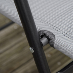 Outsunny 3 Piece Bistro Set Grey - Size: 2 Seater - Wilko - thumbnail 7