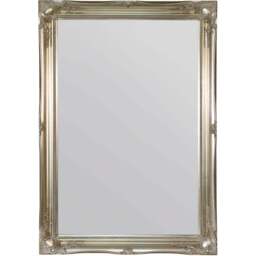 MirrorOutlet Hamilton Vintage Silver Antique Wall Mirror 107 x 76cm - Wilko