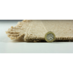 Eselle Jute Effect Herringbone Rug 200 x 290cm - Brown - Wilko - thumbnail 4