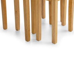 Julian Bowen Cleo Natural Oak Finish Nest of Tables Set of 3 - Size: 33 x 48 x 46cm - Wood - Wilko - thumbnail 6