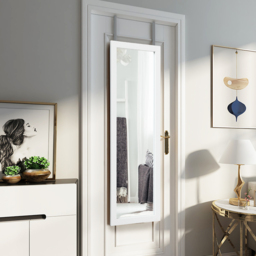 Costway White Full Body Wall Mounted Dressing Mirror - Size: 132 x 44 x 9cm - Wilko - thumbnail 3