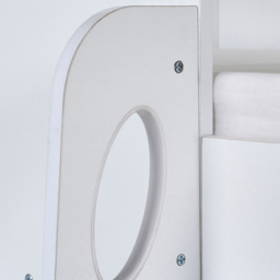 Julian Bowen Orpheus Pale Wood and White Mid Sleeper with Storage - Size: Single - Wilko - thumbnail 6