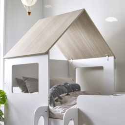 Julian Bowen Orpheus Pale Wood and White Mid Sleeper with Storage - Size: Single - Wilko - thumbnail 5
