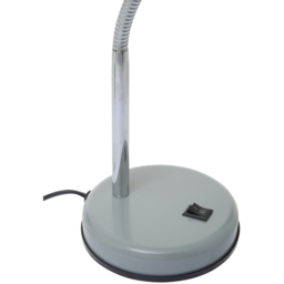 Premier Housewares Flexi Matte Grey Desk Lamp - Size: 13 x 13 x 37cm - Wilko - thumbnail 5