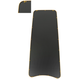 MirrorOutlet The Coartans Gold Metal Trapezoid Outdoor Garden Wall Mirror 200 x 85cm - Size: 200 x 95 x 3cm - Wilko - thumbnail 5