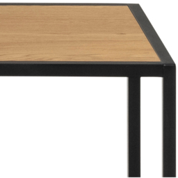 Florence Seaford 4 Shelf Black and Oak Bookcase - Furniture To Go - Wilko - thumbnail 6