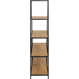 Florence Seaford 4 Shelf Black and Oak Bookcase - Furniture To Go - Wilko - thumbnail 5