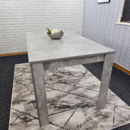 Portland 6 Seater Grey Wood Dining Table - Wilko - thumbnail 7