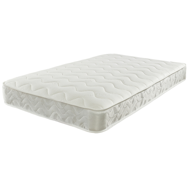 Starlight Beds European King Size Hybrid Memory Foam and Open Coil Spring Mattress - White - Wilko - image 1