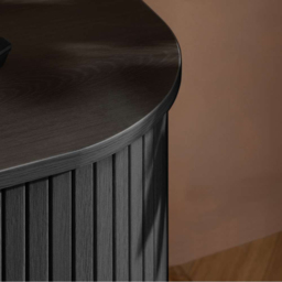 Birlea Axel Fluted Black TV Unit - Size: 48 x 140 x 45cm - SleepSoul - Wilko - thumbnail 7