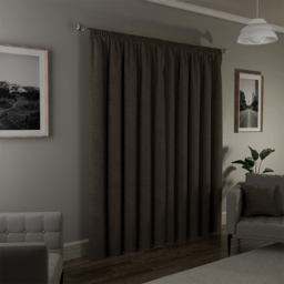 Enhanced Living Dallas Natural Thermal Blackout Pencil Pleat Curtains 229 x 229cm - Cream - Wilko - thumbnail 4