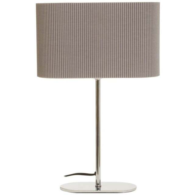 Premier Housewares Copper Finish Table Lamp - Size: 26 x 11 x 41cm - Silver - Wilko - image 1
