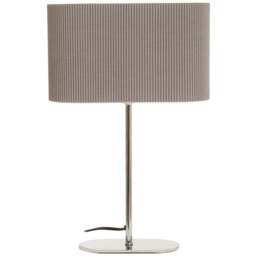 Premier Housewares Copper Finish Table Lamp - Size: 26 x 11 x 41cm - Silver - Wilko