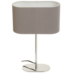 Premier Housewares Copper Finish Table Lamp - Size: 26 x 11 x 41cm - Silver - Wilko - thumbnail 4