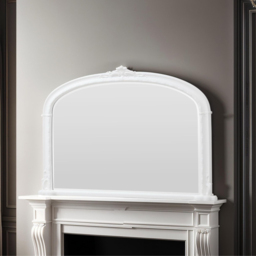 Yearn Victoria Bevelled White Overmantle Mirror 89 x 127cm - Wilko - thumbnail 6