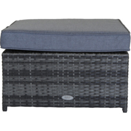 Charles Bentley 4 Seater Grey Corner Sofa Lounge Set - Wilko - thumbnail 7