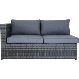 Charles Bentley 4 Seater Grey Corner Sofa Lounge Set - Wilko - thumbnail 5