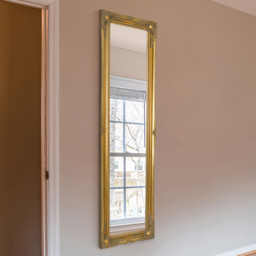 MirrorOutlet Hamilton Vintage Gold Antique Wall Mirror 167 x 45cm - Wilko - thumbnail 3