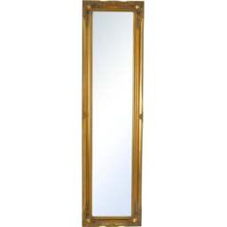MirrorOutlet Hamilton Vintage Gold Antique Wall Mirror 167 x 45cm - Wilko