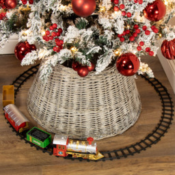 The Christmas Workshop Ash Willow Christmas Tree Skirt - Wilko - thumbnail 3