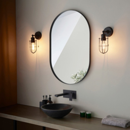 Merano Treviso Matt Black Bathroom Wall Lamp - Size: 16.2 x 11 x 28.6cm - Wilko - thumbnail 7