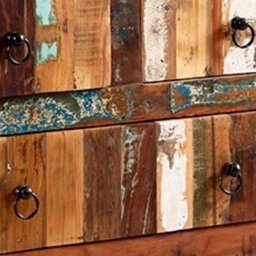 Brooklyn Camea 4 Drawer Wooden Chest of Drawers - Brown - Wilko - thumbnail 4