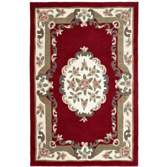 Origins Shensi Wine Rug 60 x 120cm - Red - Origins Rugs - Wilko - image 1