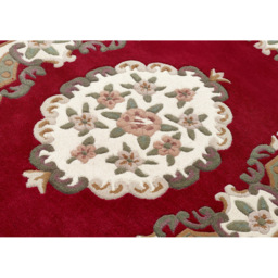 Origins Shensi Wine Rug 60 x 120cm - Red - Origins Rugs - Wilko - thumbnail 4