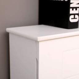 FurnitureHMD 3 Door White Fireplace Surround Edge Storage Unit - Size: 100 x 107 x 18cm - Wilko - thumbnail 7
