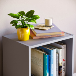 VIDA DESIGNS Oxford 2 Cube Grey Bookcase - Size: 2 Shelf - Wilko - thumbnail 6