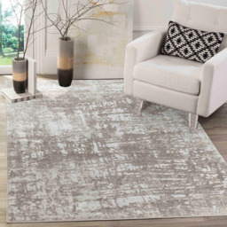 Desire Rugs Serenity Stone Abstract Lines Rug 120 x 170cm - Wilko - thumbnail 3