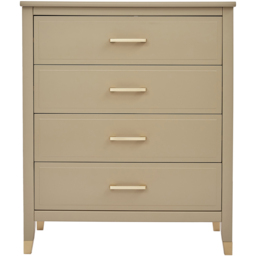 Palazzi 4 Drawer Clay Chest of Drawers - Cream - Wilko - thumbnail 3
