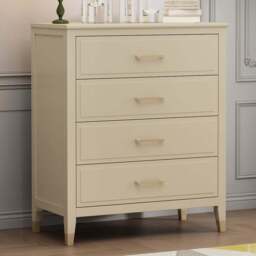 Palazzi 4 Drawer Clay Chest of Drawers - Cream - Wilko