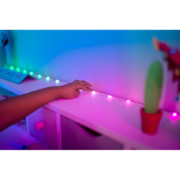 Twinkly 100 RGB Heart Shaped LED Smart Transparent Cable USB String Light 6m - Size: 12 x 5.6 x 18cm - n/a - Wilko - thumbnail 7