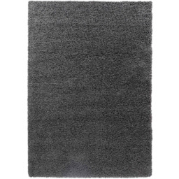 Desire Rugs Oxford Dark Grey Plain Shaggy Rug 120 x 170cm - Wilko - thumbnail 1