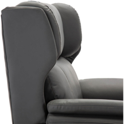 Furniture Online Slate Bonded Leather Wingback Electric Recliner Chair with USB Port - Size: 108 x 89 x 97cm - Wilko - thumbnail 7