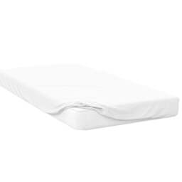 Serene Double White Fitted Bed Sheet - Wilko - thumbnail 1