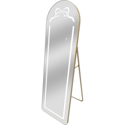 Standing LED Bow Mirror Gold - Wilko - thumbnail 5