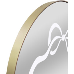 Standing LED Bow Mirror Gold - Wilko - thumbnail 7
