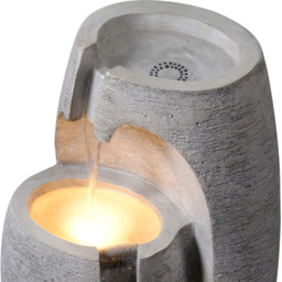Teamson Home Grey 28 3 Tier Cascading Urn Fountain Yard Outdoor Decoration 28 inch - Size: 70.51 x 35.99 x 35cm - Wilko - thumbnail 4