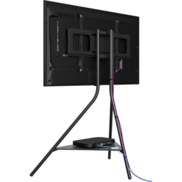 AVF Tiga Single Shelf Black Freestanding Metal Tripod TV Unit - AVF Group Ltd - Wilko - thumbnail 5