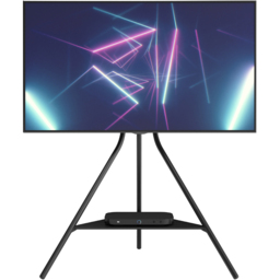 AVF Tiga Single Shelf Black Freestanding Metal Tripod TV Unit - AVF Group Ltd - Wilko - thumbnail 4